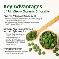 AimGrow Organic Chlorella Broken Cell Wall 500mg 300 Counts